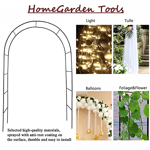 Pergola extérieure de mariage en métal et arche de fête