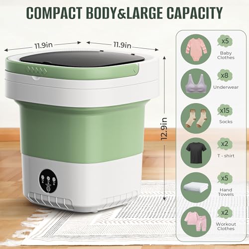 Portable Mini Washing Machine Foldable