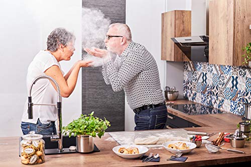 RÖSLE Teigschaber weiß, 32 cm, hochwertiger Teigspachtel als Back- und Kochhelfer, strapazierfähiges Silikon, -30°C bis +200°C, extra groß… – Ansicht 4