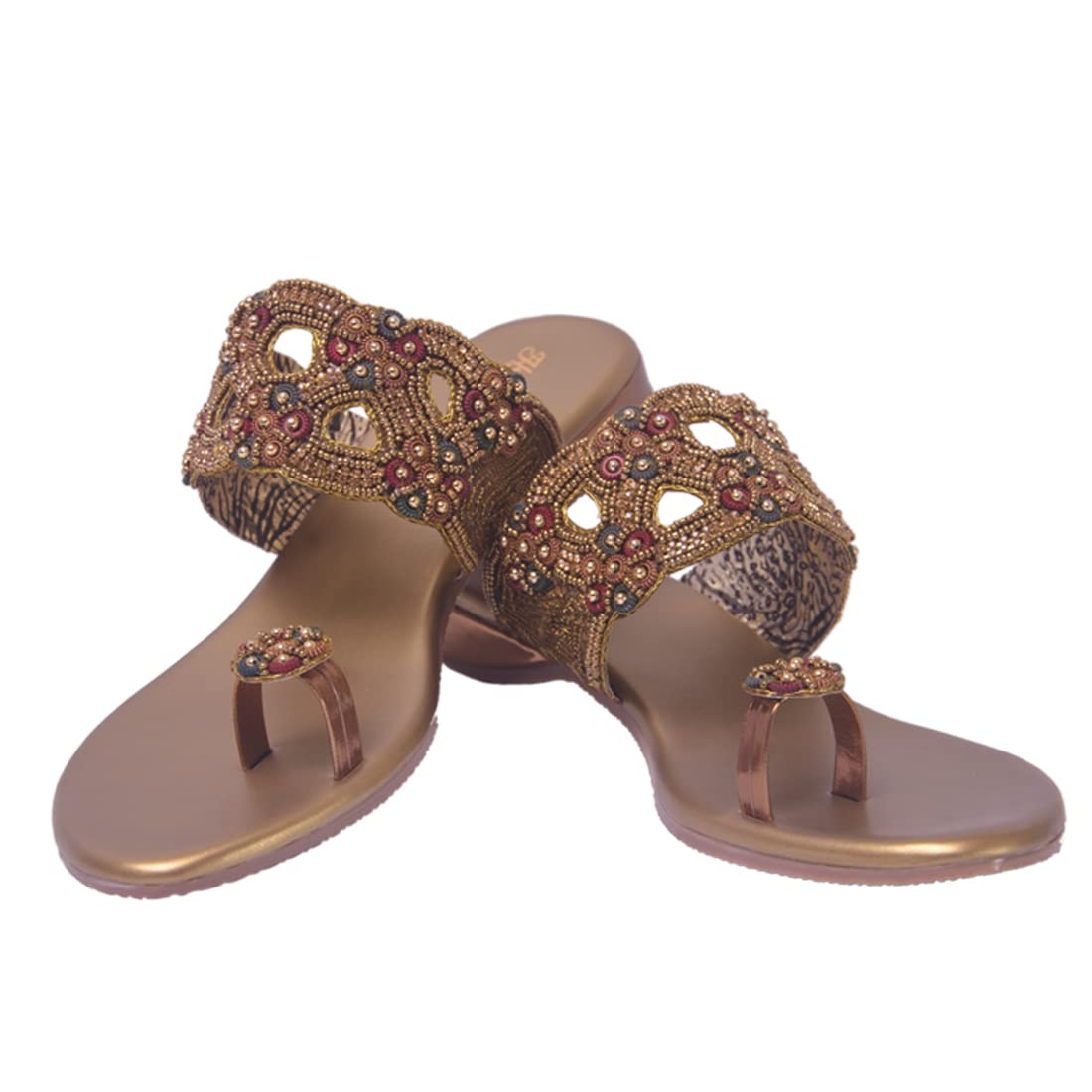 Women Fashion Flat Heel Sandal Colour Golden Size 7 (B0B3118GQ3) Amazon Price History, Amazon Price Tracker
