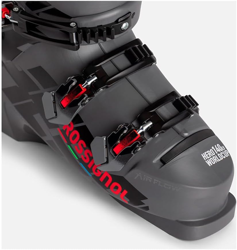 Rossignol Hero World Cup 140 LV M.Grey Mens Ski Boots - Size 8.5 - Grey
