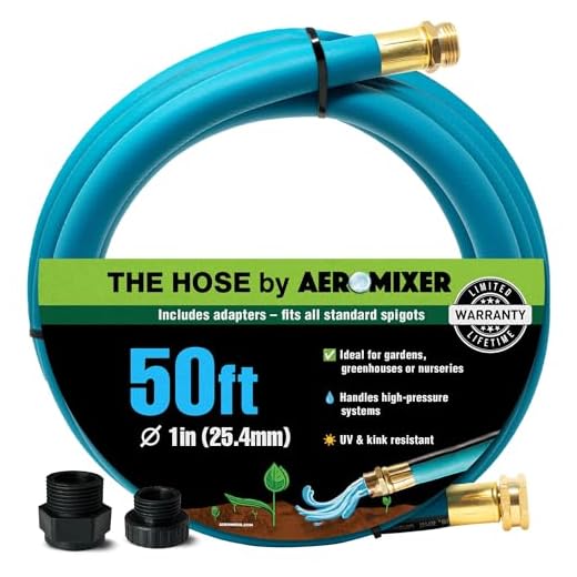 Aeromixer Heavy Duty 50FT Garden Hose