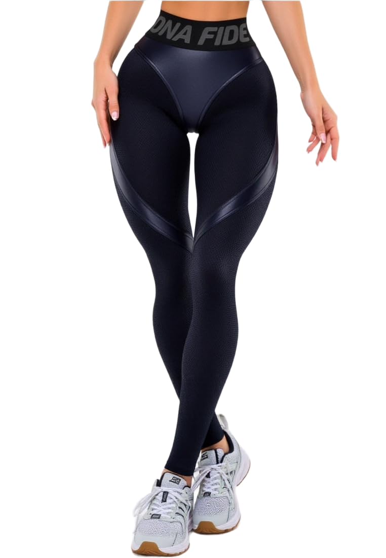 Bona Fide Butt Lifting Leggings for Women - Scrunch Butt Leggings High Waisted Tummy Control - Gym Workout Yoga Pants