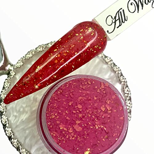 All Ways Are My Ways Dip Powder, Acrylic Powder, Nail Art Designs, For Home or Salon Use. Dip Powder System, Long Lasting, Cruelty Free. 0.25 Oz Jar.