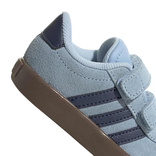 Image of adidas Boys Vl Court 3.0 Slip On Sneakers Shoes Casual - Pink, White