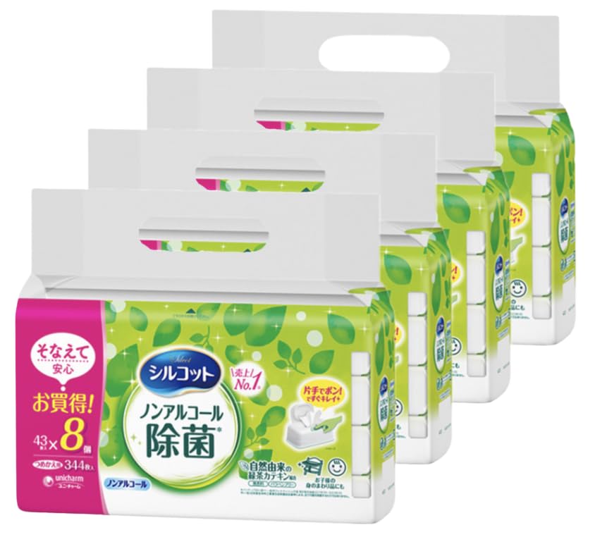 ウェットティッシュ シルコット ノンアルコール除菌 緑 まとめ売り Amazon.co.jp: 【ケース販売】シルコット ノンアルコール除菌 ウェット
