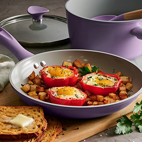 Image of Tramontina Solara 14-Pc Ceramic Non Stick Pots and Pans Set with Lids