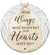 ZAGKOO Memorial Christmas Ornament - Memory Gifts for Loss of Loved One, Mom, Dad Sympathy Bereav...
