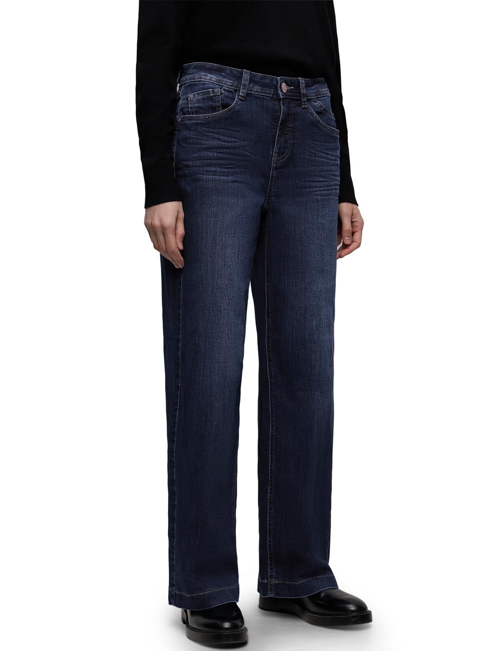 Street One Damen Wide Leg Jeans 3817616