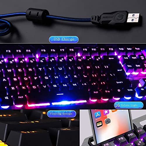 Teclado Mecánico Gaming PATINS USB-A Ergónomico miniatura 3