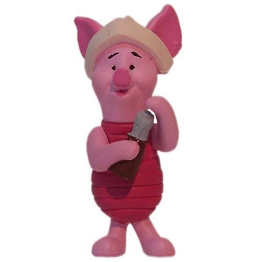 Statuette Enesco Winnie L'Ourson Et Porcinet - Figurine Résine Marron - Collection