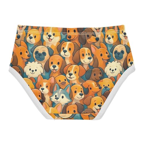 Girls Underwear Toddlers 2t Cotton Little Girl Panties Designer Briefs Underpants Cute Cartoon Dog Animal2