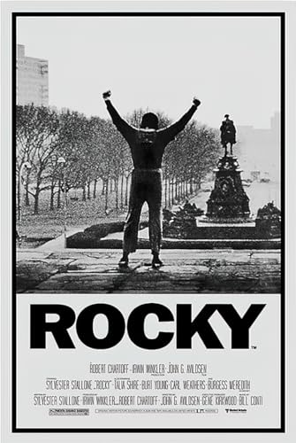 Close Up Poster Rocky Affiche du Film (61cm x 91,5cm) + Un Poster Surprise en Cadeau!