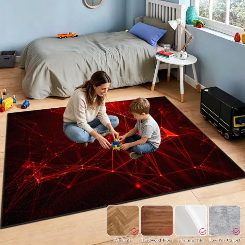 Tapis de sol esports antidérapant lavable pour fauteuil de gamer - 6