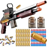 Shell ejecting Soft Bullet Ball Pellet Gun Realistic Bolt Action Dart Foam Blaster Sniper Rifle with...