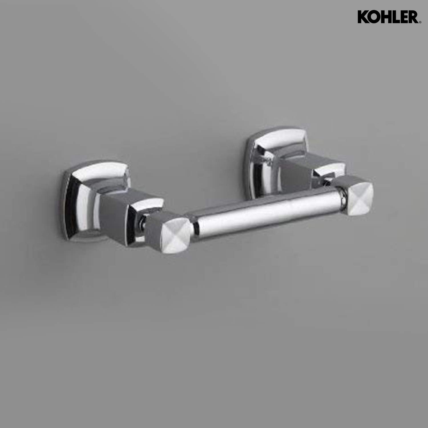 Best Deal Cheap 🛒 Kohler K-16265-CP Margaux Horizontal Toilet Tissue Holder, Polished Chrome 🛒 Crazy Deals Kohler K-16265-CP Margaux Horizontal Toilet Tissue Holder, Polished Chrome