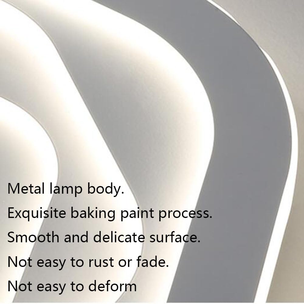 Kreatywna Lampa Sufitowa W Kształcie Róży Minimalistyczna, Nowoczesna Lampa Sufitowa Do Pokoju Nordyckie, Ciepłe, Romantyczne Oprawy Oświetleniowe Trójkolorowa, Wbudowana Oprawa Oświetleniowa KNBVFHG
