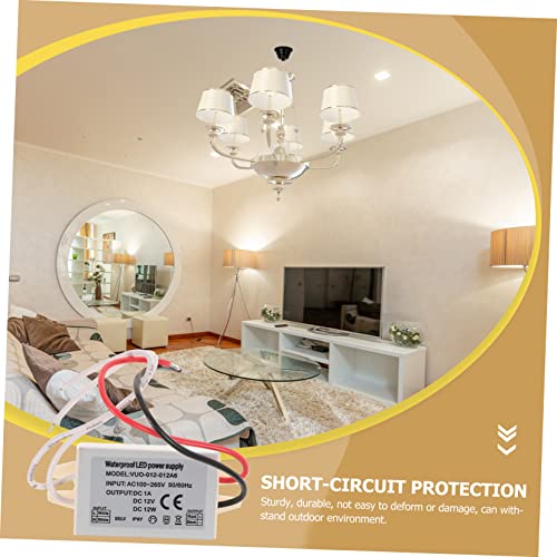 Image of Led Driver Power Supply Adapter to Dc Converter for Led Lights Strip Lights and Bulbs Reliable Low Voltage