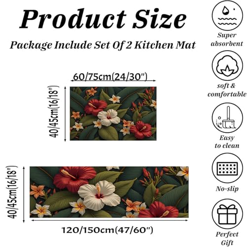 Tapis de cuisine antidérapant pour protéger les sols de la cuisine