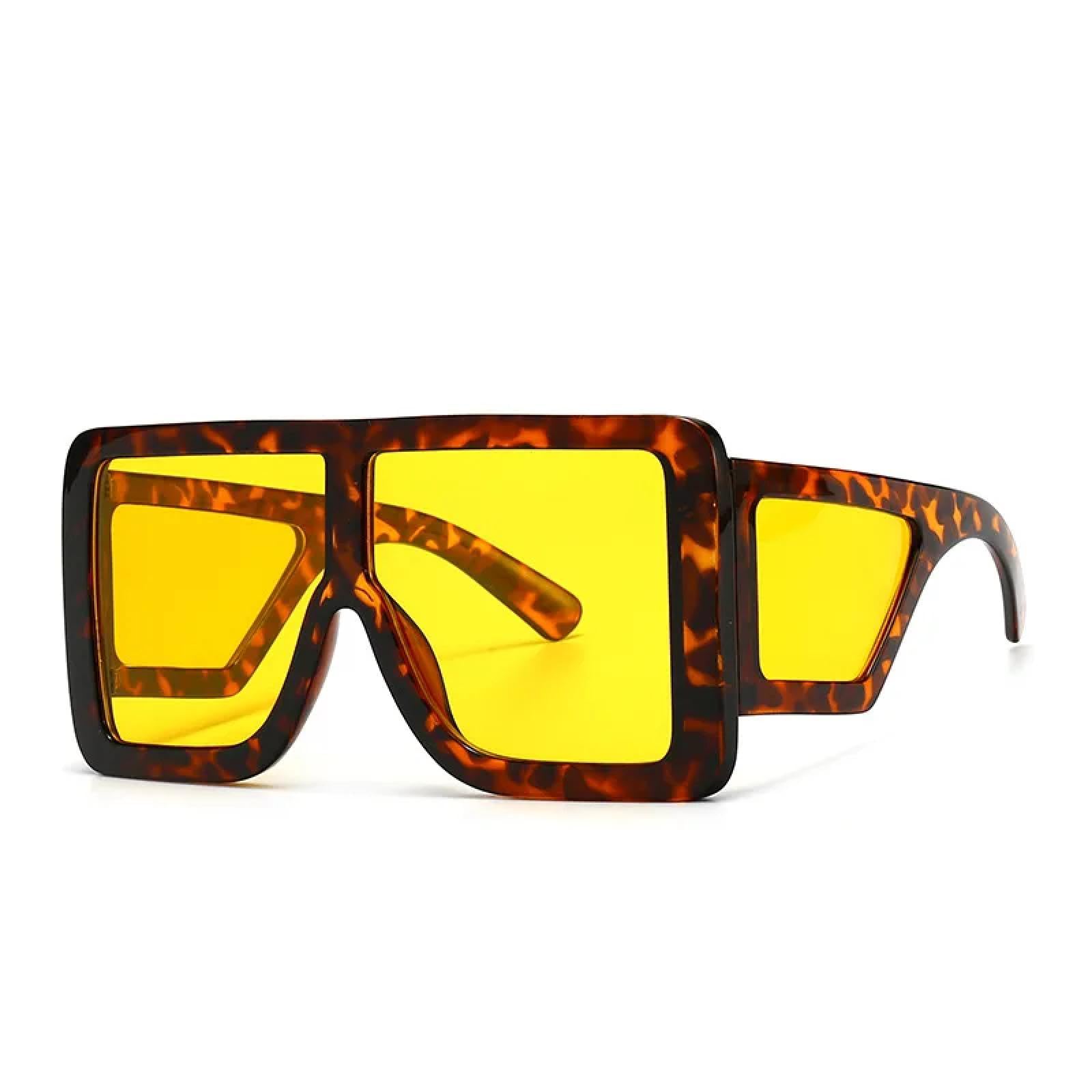 Lunettes de soleil pour protéger vos yeux de l'éblouissement avec style carré