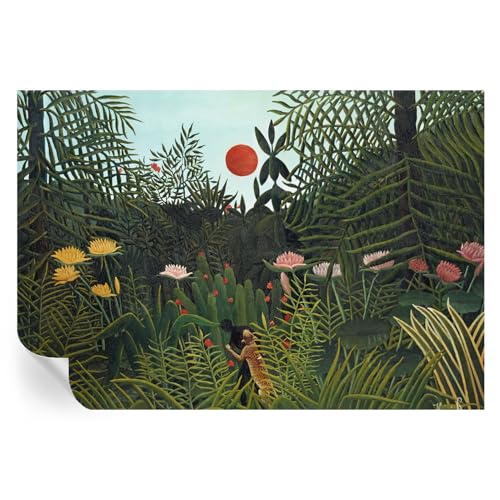 Mural de pared autoadhesivo de 152x104 cm con paisaje exótico 2