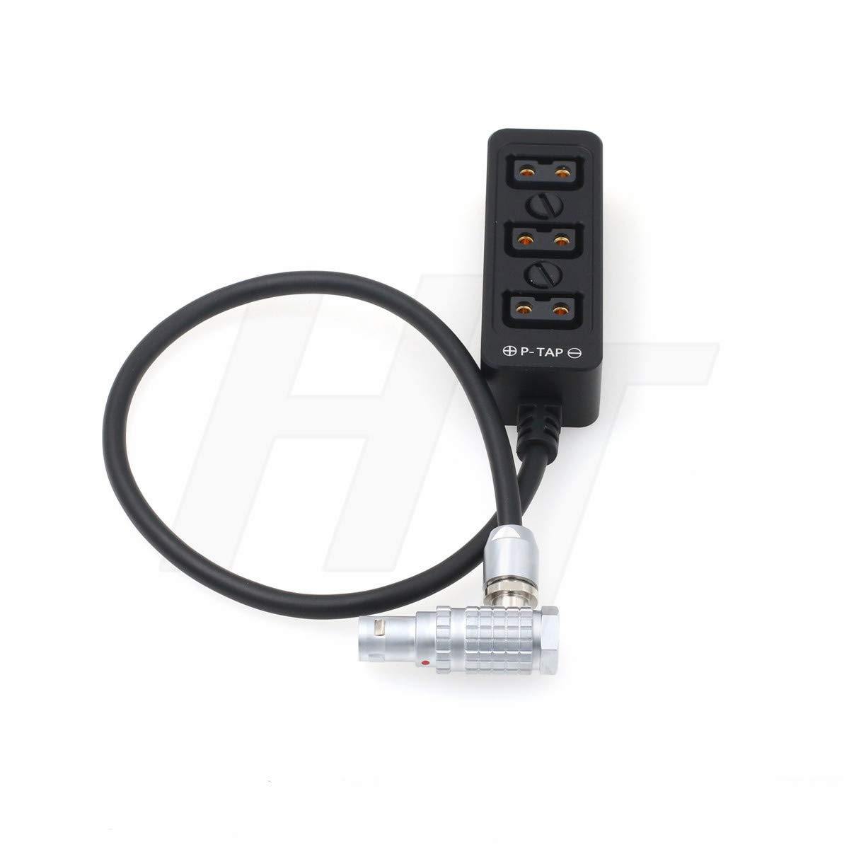 HangTon Scatola adattatore splitter di alimentazione per Mini fotocamera ARRI Alexa EXT Port 6 pin a D-tap, da 1 a 3 con viti