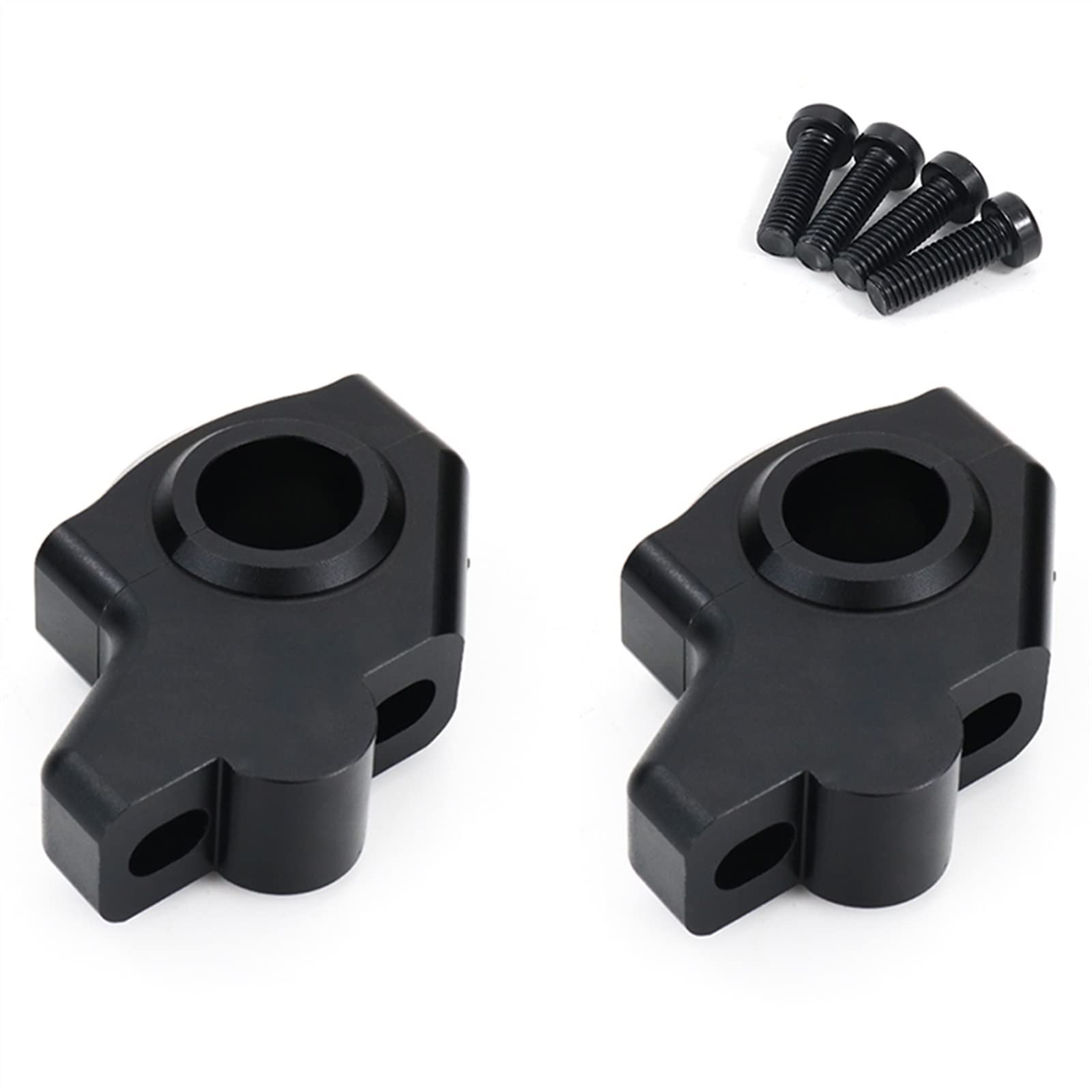 Hxfghz 22mm 7/8 "Moto Décalage Guidon Risers Arrière Déplacé