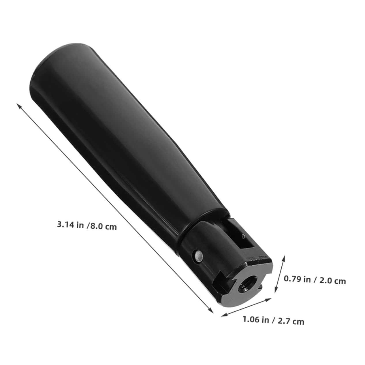 KICHOUSE 5pcs Foldable Handle Car Jack Handle 3 Ton Foldable Revolving Handle Machine Big Red Jack Handle Handwheel Grip Handwheel Handle Grip Rotary Crank Floor Jack Handle Black Nylon