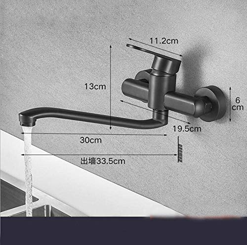 Robinet mitigeur pulvérisateur pivotant pour évier et piscine à linge