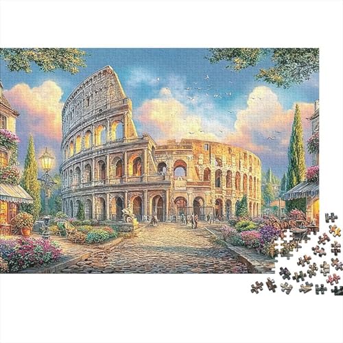 Puzzle de 1000 piezas para adultos de París, juego educativo y decoración de 38x26 cm