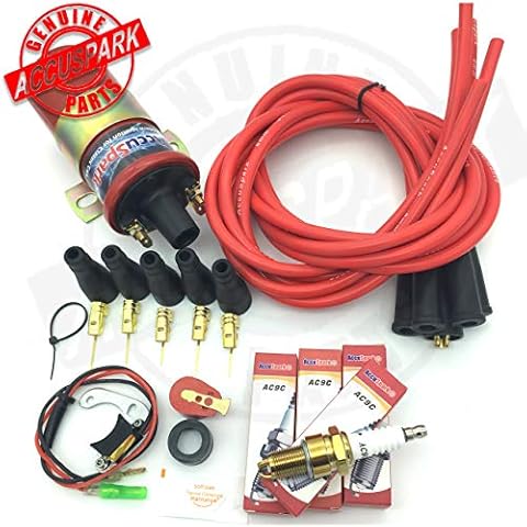Accuspark electronic ignition conversion pack for cars with Lucas 45d distributor Cover