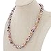 GlassOfVenice Murano Glass Mosaic Necklace - Pink