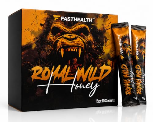 MIEL AFRODISÍACO PARA HOMBRE MONKEY - 100% NATURAL FÓRMULA INTENSA Y EFICAZ 10 SOBRES INDIVIDUALES CON GINSENG