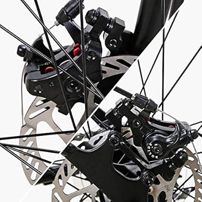 YZJL Fahrrad 21-Gang Rennrad Off-Road-Scheibenbremsen Straßenrennen Männer Und Frauen Students Sport-Auto-Mountain Bike – Bild 7