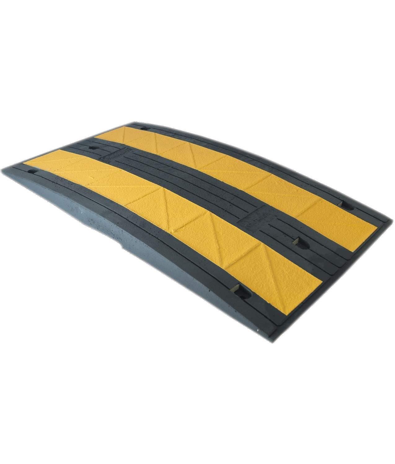 Dosso rallentatore di velocità componibile Safemax, elementi riflettenti - dimensioni: 900x500x50 mm