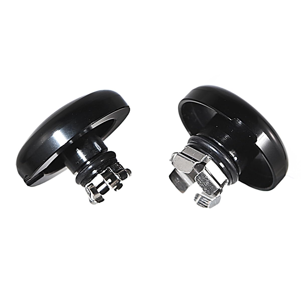 Tappo Serbatoio Moto Cappucci for dadi dell'asse anteriore for motocicletta Uso adatto per Harley Touring Street Road Glide CVO FLHX FLTRX 2023 2024(Chrome)
