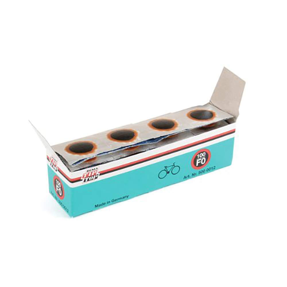Rema TipTop FoP 16Mm Round Patches 100/Bx Tubes