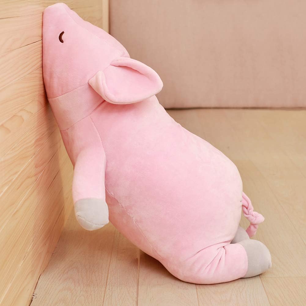 Stuffed Plush Pig Animal Toy 20 Inches Pink Piggy Animal Stuffed Plushies Super Soft Cute Cuddly Pillow Cushion Stuff Dolls Gifts for Children Kids Boys Girls Room Decor Bed Nursery, 20Inches - Image 3
