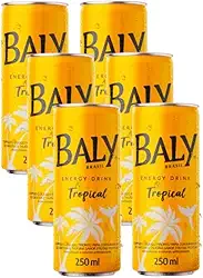 Energético Baly Tropical 6unx250ml