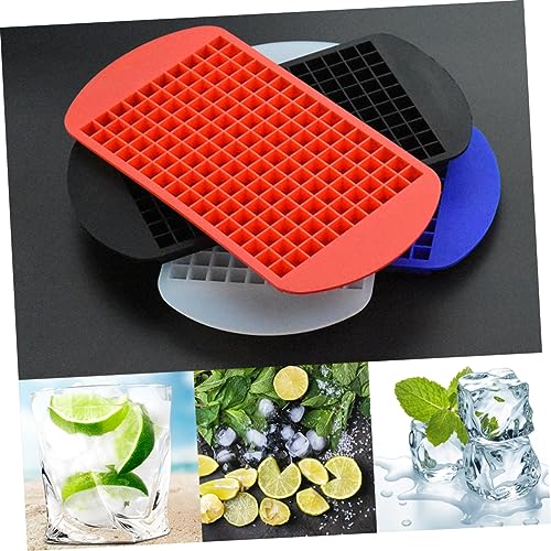 Bandeja de cubitos de hielo mini silicona flexible miniatura 2