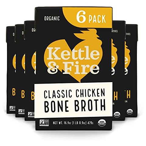 Chicken Bone Broth Soup by Kettle and Fire Cover