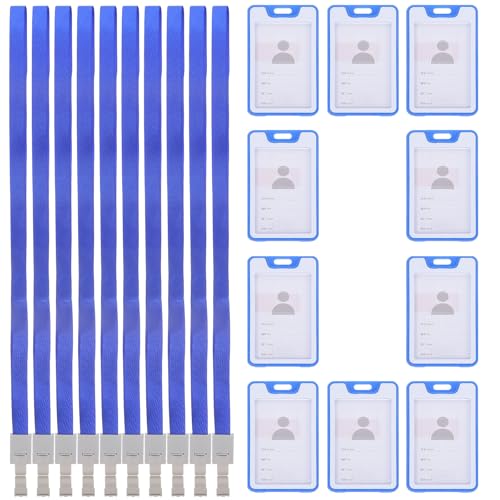 Fundas rígidas transparentes ideales para tarjetas de identificación en oficinas