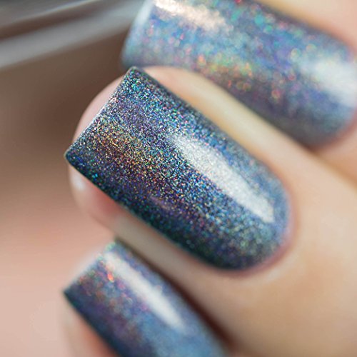 Image of ILNP Park Place - Dusk Blue Ultra Holographic Nail Polish