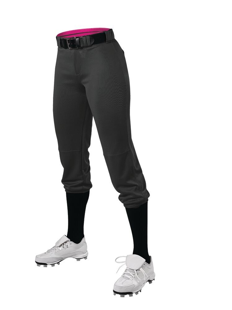 Alleson AthleticWomen's Fastpitch/Softball Belted Speed Pant – Moisture-Wicking, Durable Fabric, and Pro-Style Fit