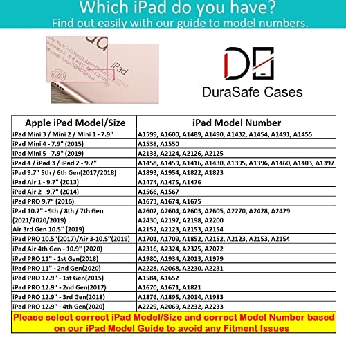 Image of DuraSafe Cases for iPad Mini 5th Gen 2019 7.9 Inch [ Mini 5 ] A2133 A2124 A2126 MUXH2HN /A MUXF2HN /A Printed Slim Lightweight Protective PC Dual Angle Stand Clear Flip Back Cover - Brown Patchwork