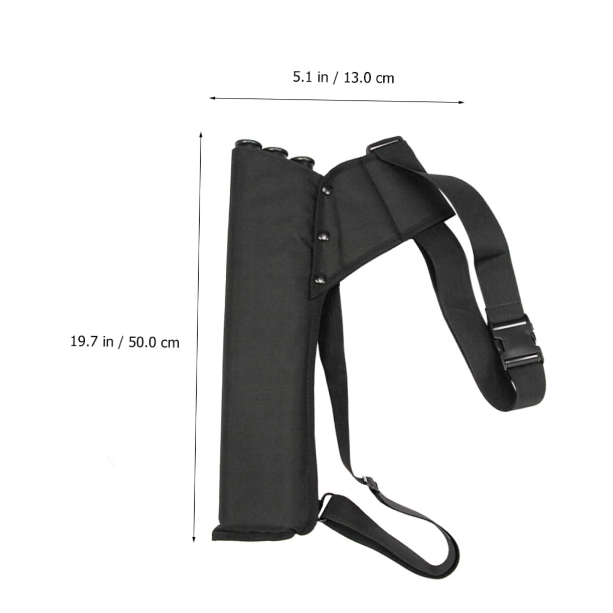 KICHOUSE Djustable Belt Archery 3-Tube Arrow Holder for Easy On/Off Comfortable Fit