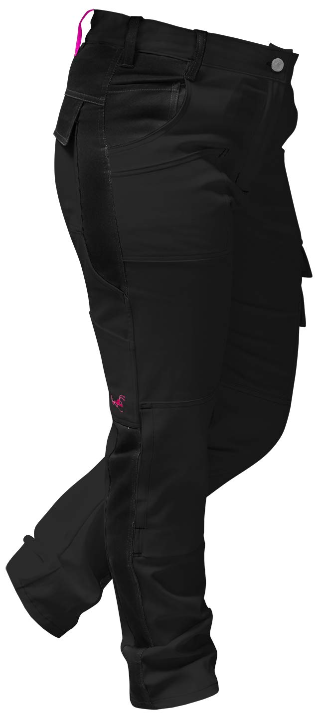 strongAnt Pantalon Femme en élastane pour la randonnée et Autres activités de Plein air et Le Travail