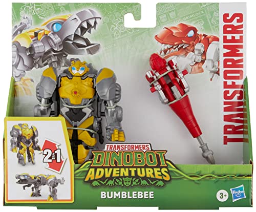 Transformers Dinobot Adventures Rescue Bots - F3111 - Figurine + dinobot - Bumblebee - 13cm