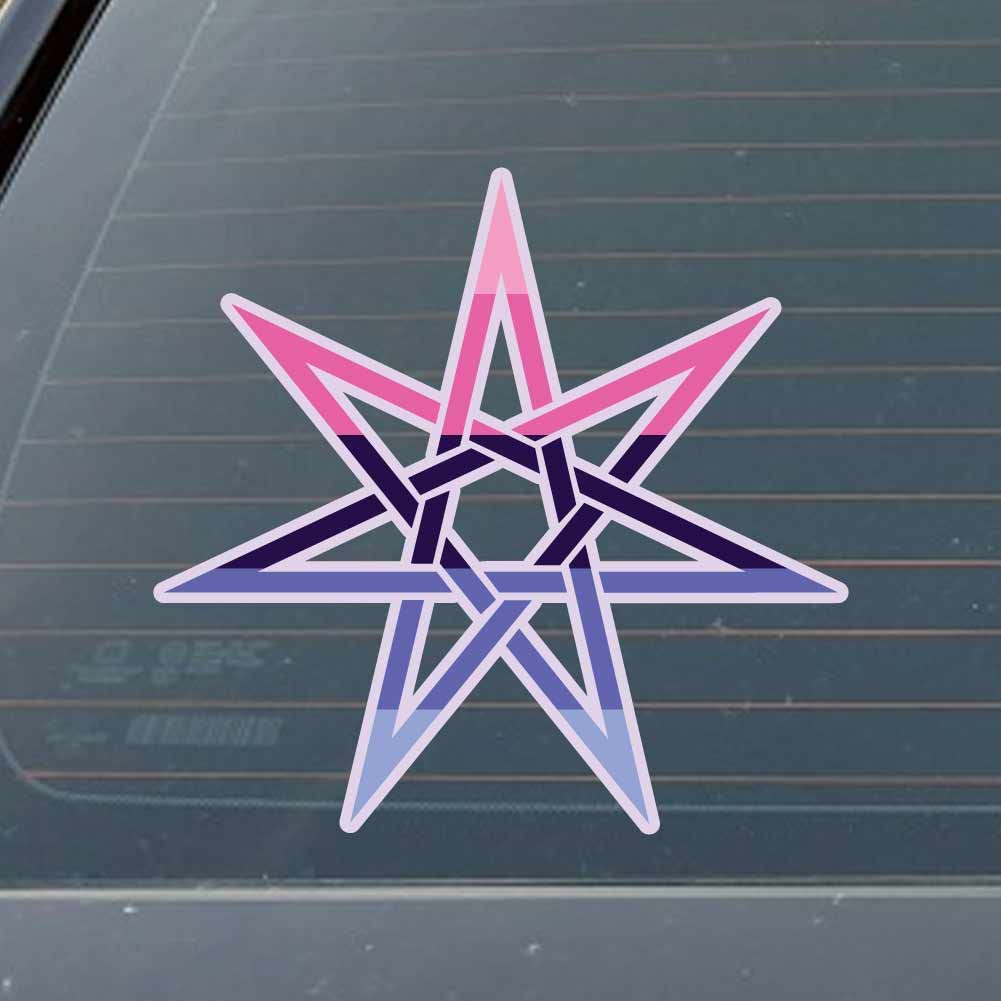 Amazon.com: Dark Spark Decals Omnisexual Otherkin Symbol LGBTQ+