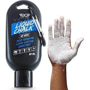 WARM BODY COLD MIND Vloeibaar krijt verbetert de grip voor crossfit, gewichtheffen, powerlifting, deadlifting…